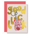 Mini Good Luck Cat Card
