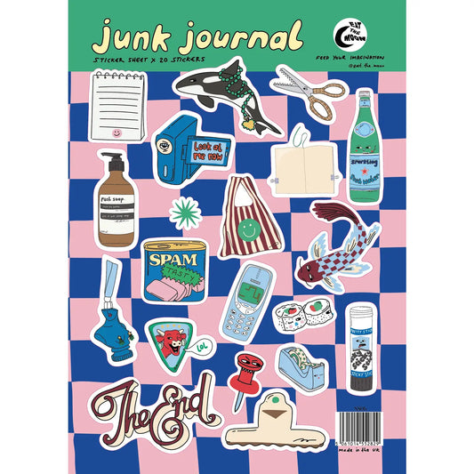 The Junk Journal Sticker Sheet