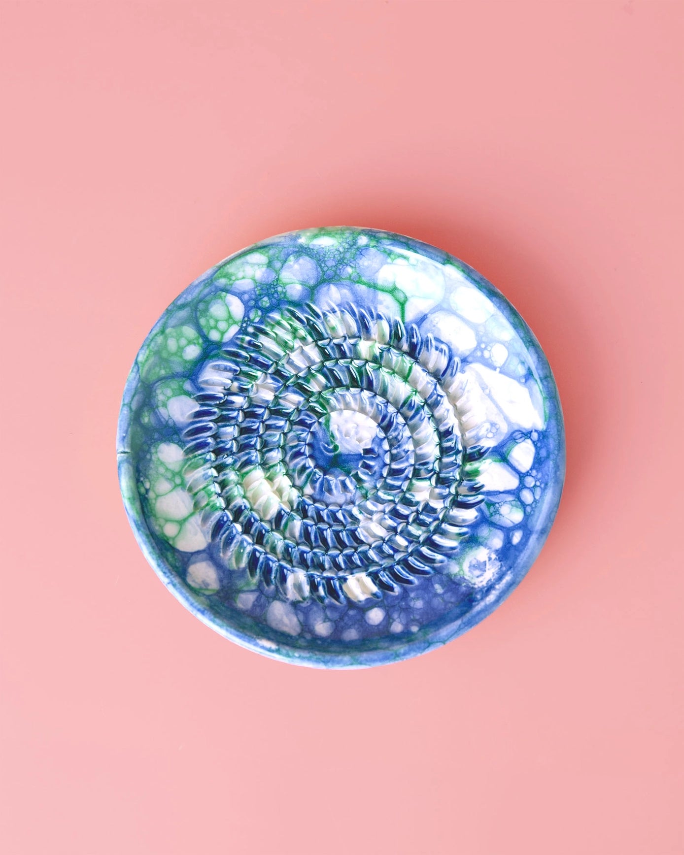 Small Ceramic Grater Plate