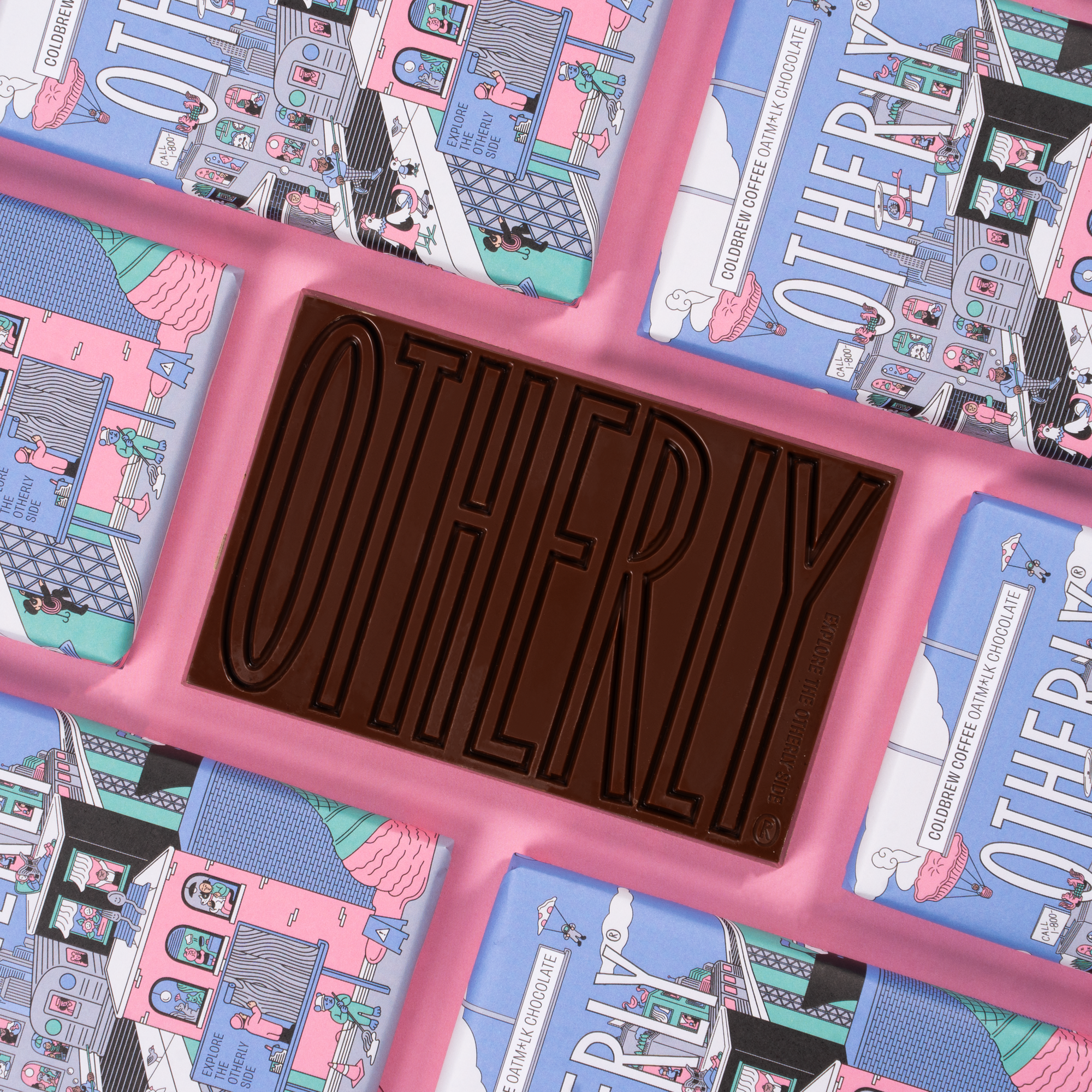 Cold Brew Coffee Oat Milk Chocolate Bar (Vegan)