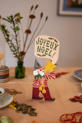 Christmas Elf Joyeux Noel Card