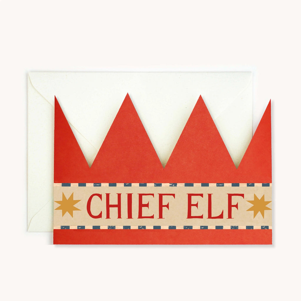 Chief Elf Christmas Crown