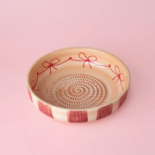 Large Ceramic Grater Bowl