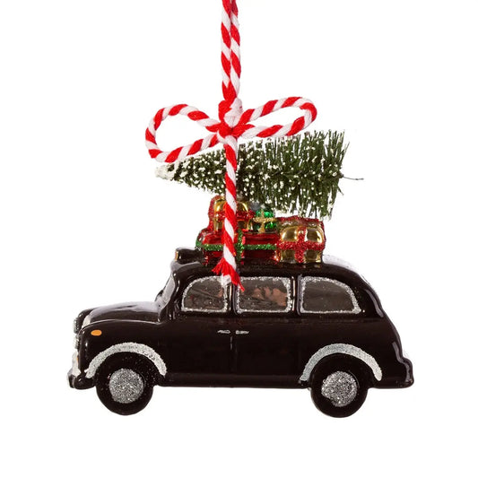 London Black Cab Christmas Bauble