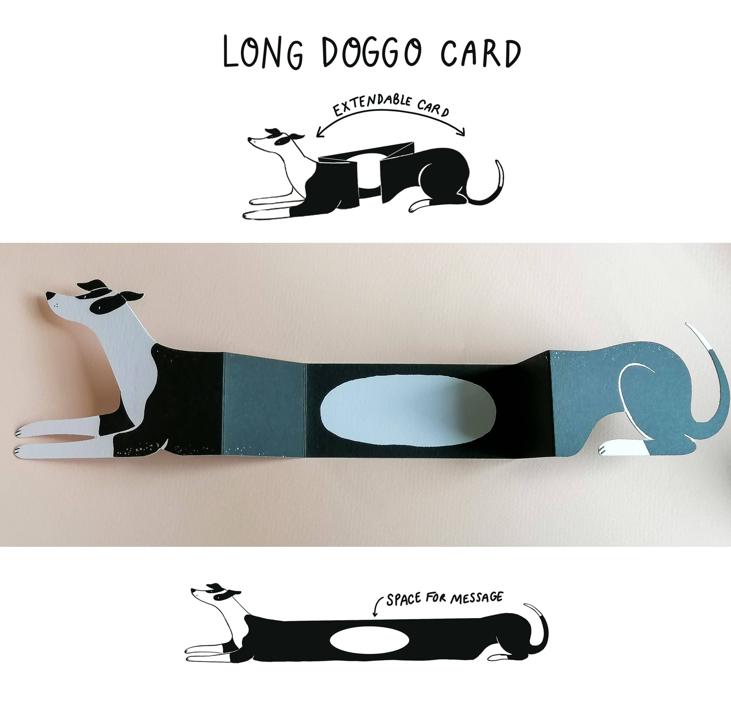 Albert - Long Doggo Card