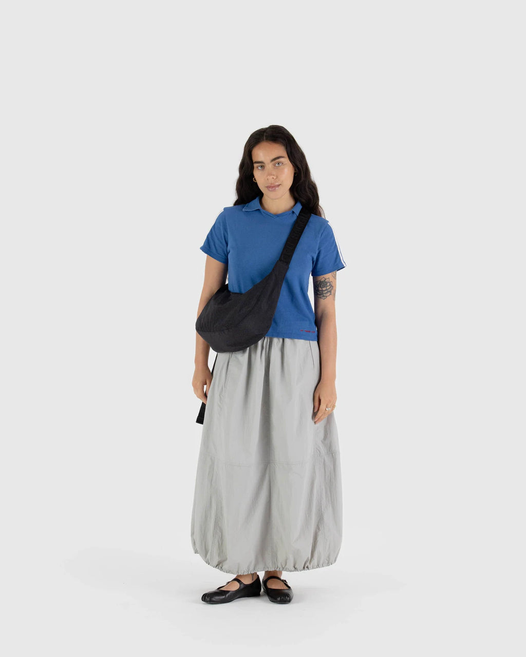 Medium Nylon Crescent Bag - Various