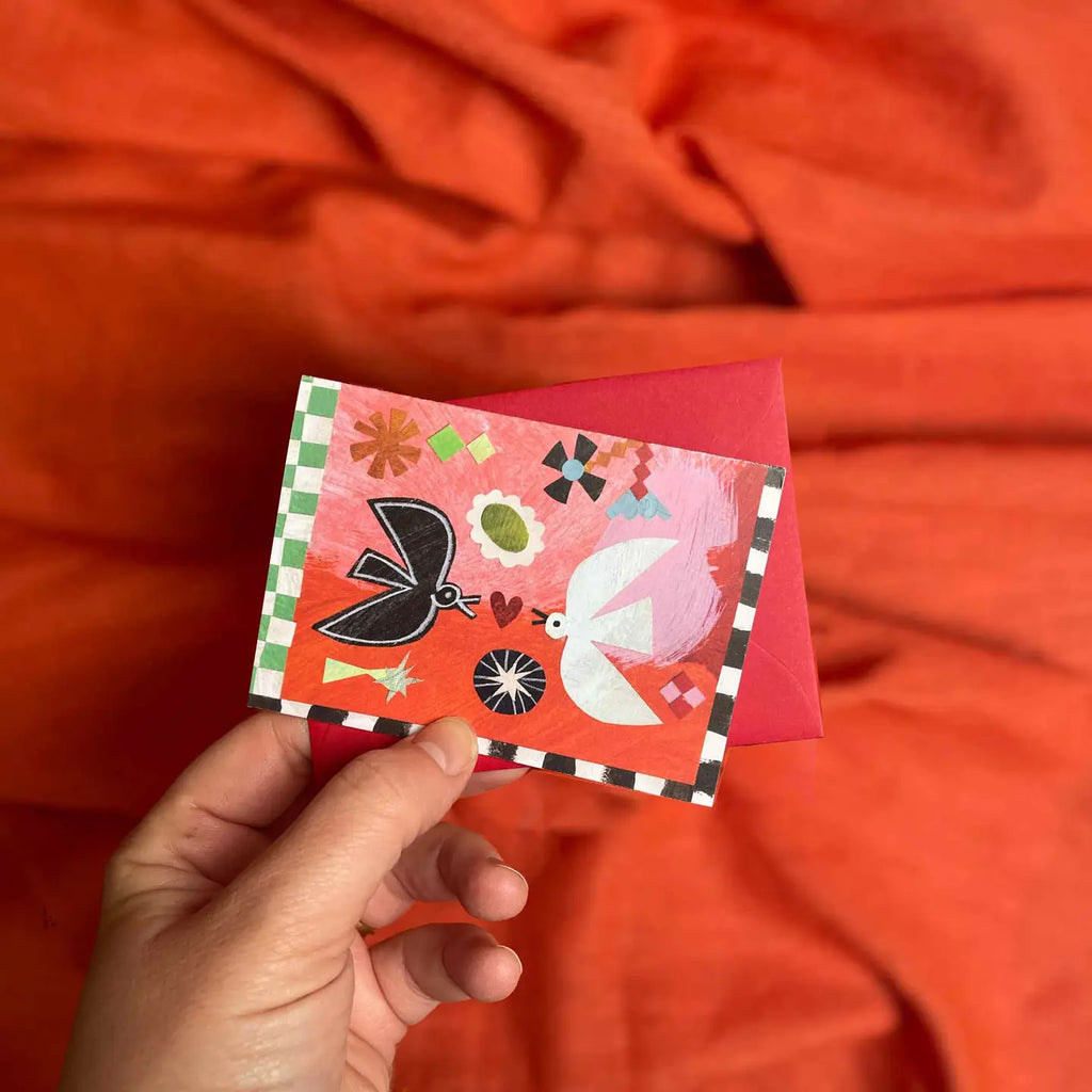 Love Birds Mini Card