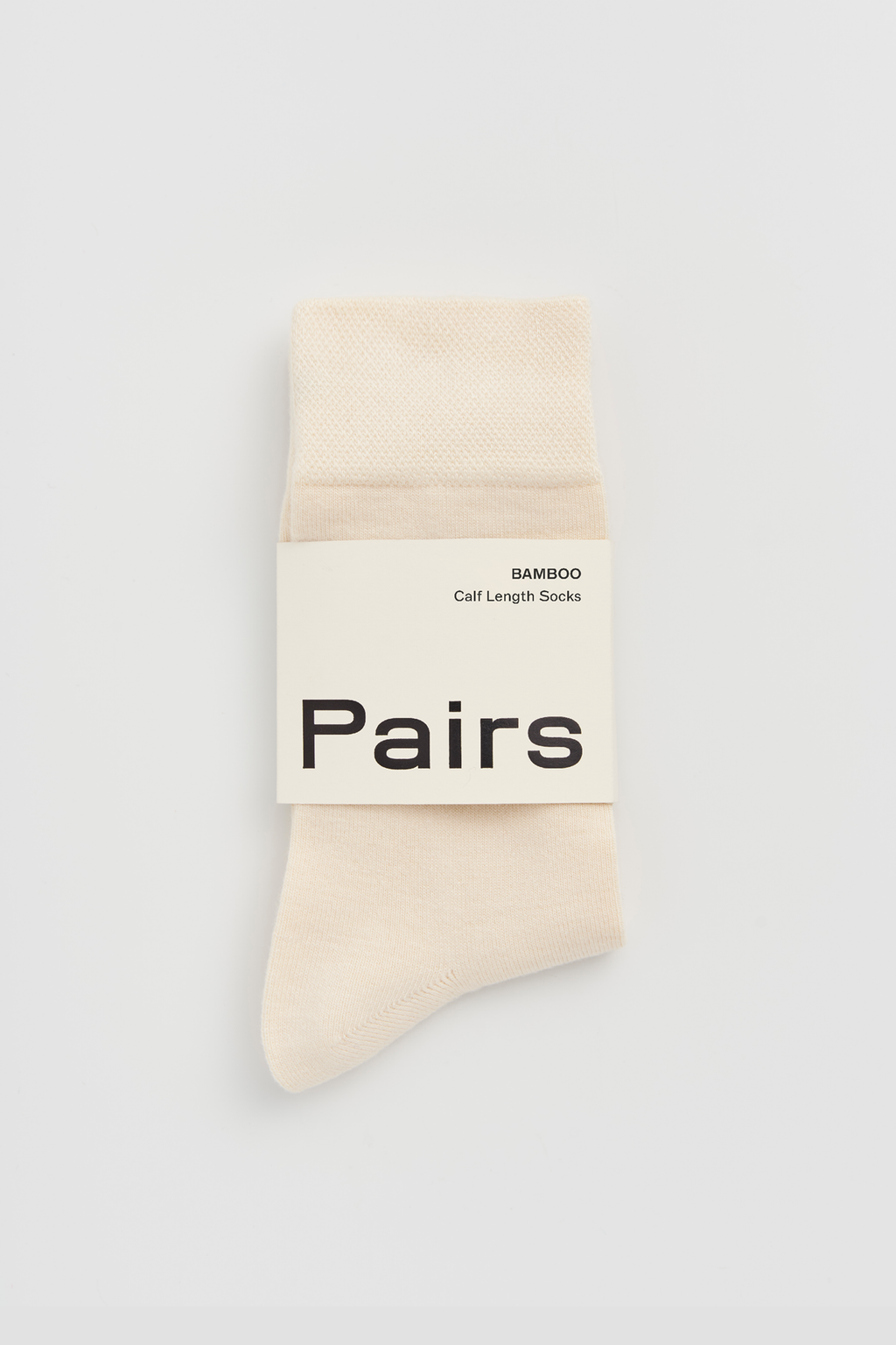 Clotted Cream Bamboo Socks