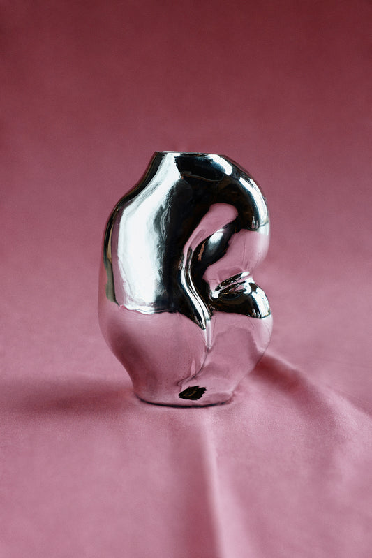 HKLIVING Gleam Small Glass Vase