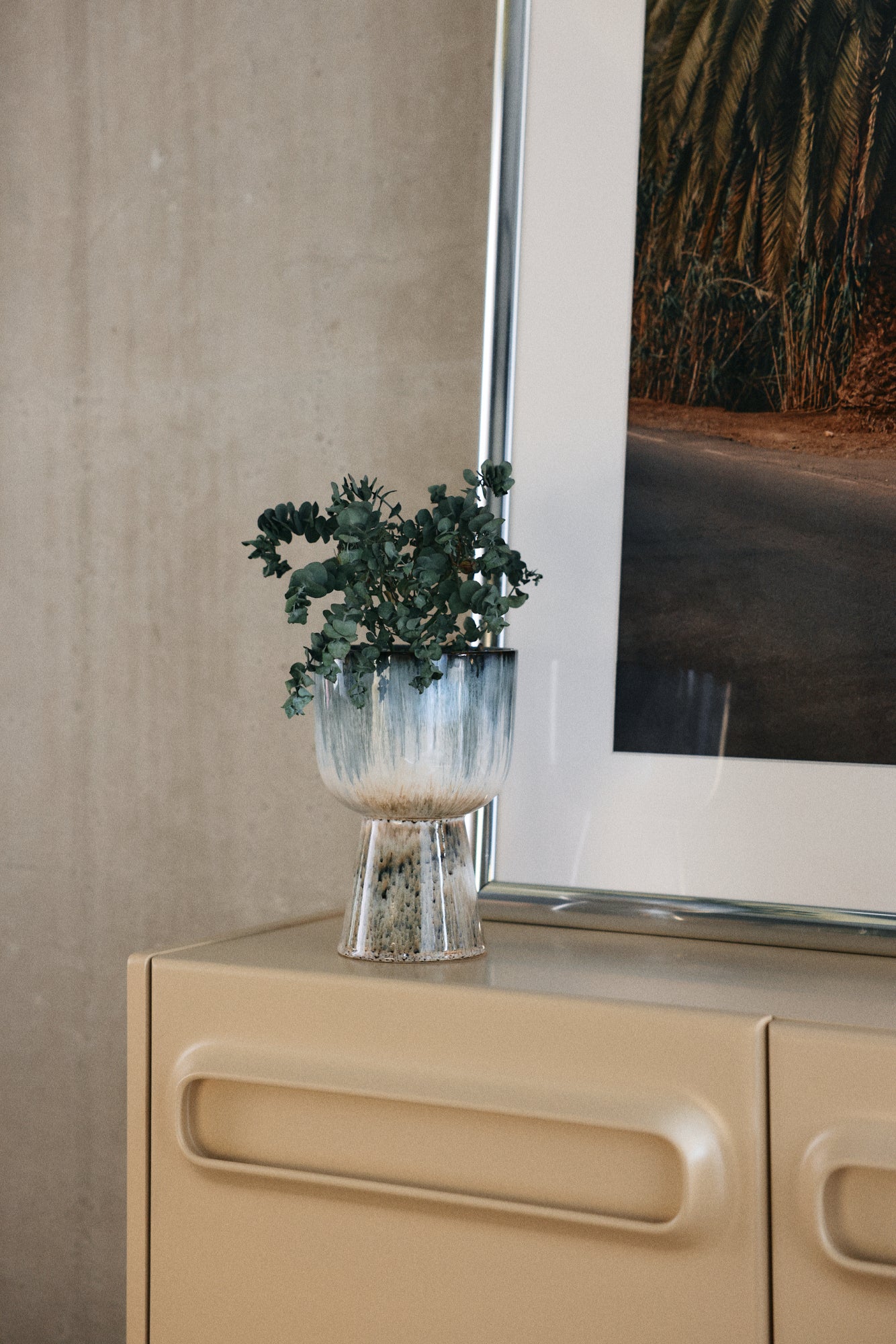 HKLIVING Retro Flower Pot - Glacier