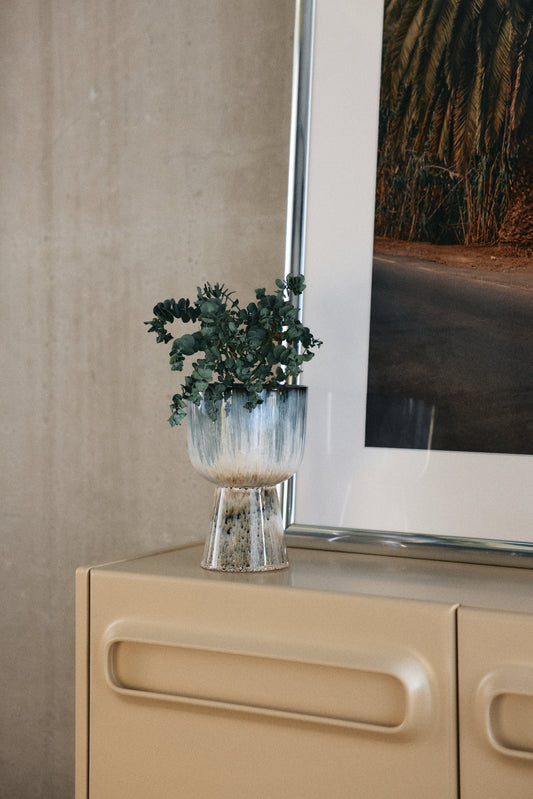 HKLIVING Retro Flower Pot - Glacier