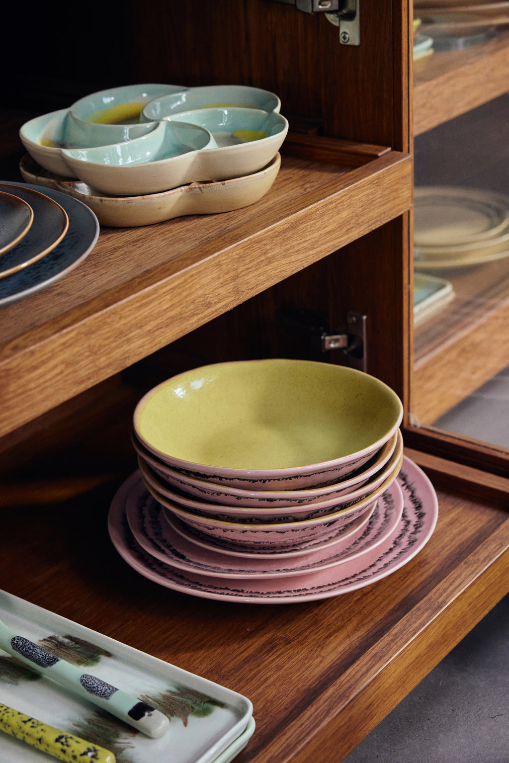 HKLIVING 70s Ceramic Curry Bowls (Set of 2)