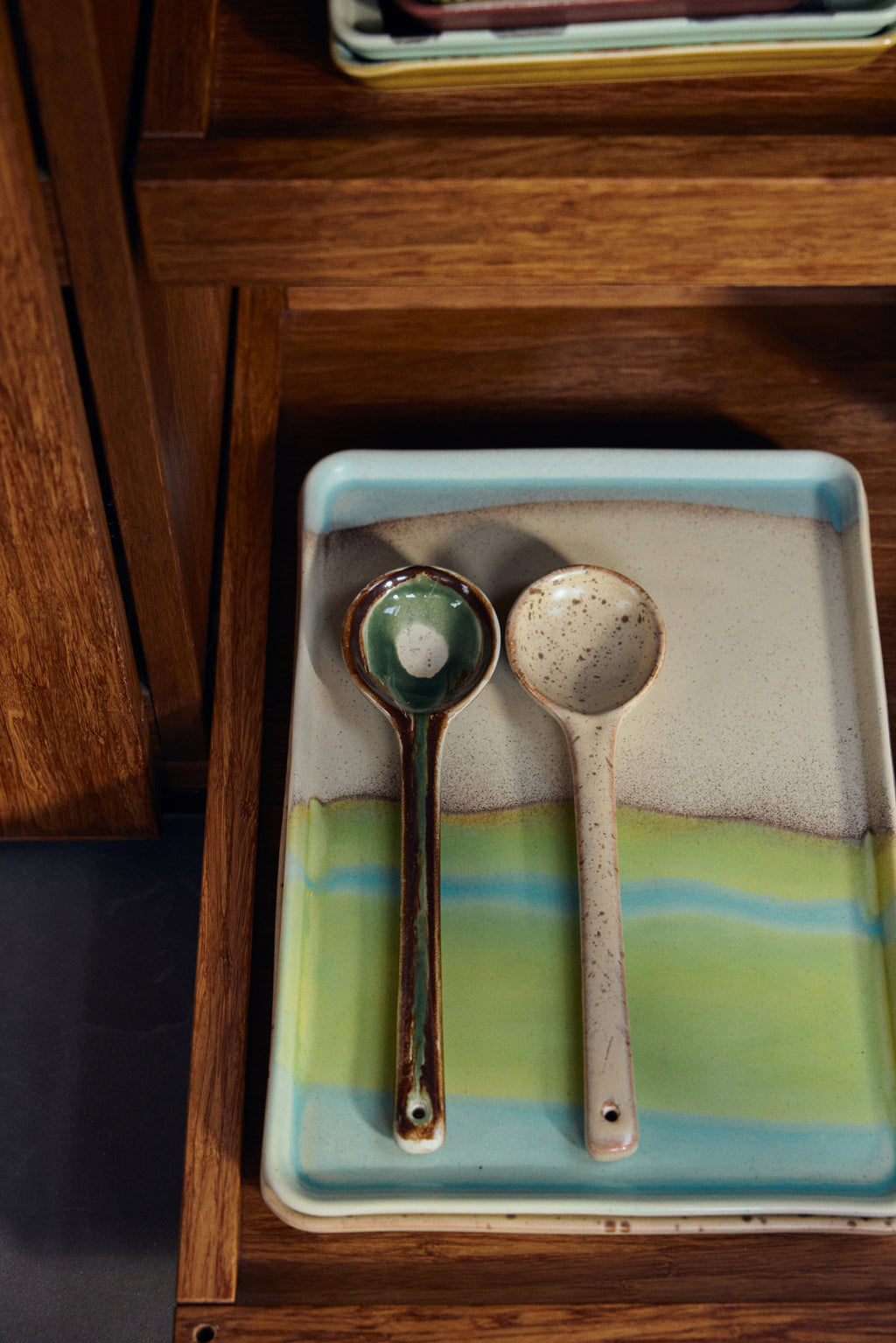 HKLIVING 70s Ceramics Serving Spoons