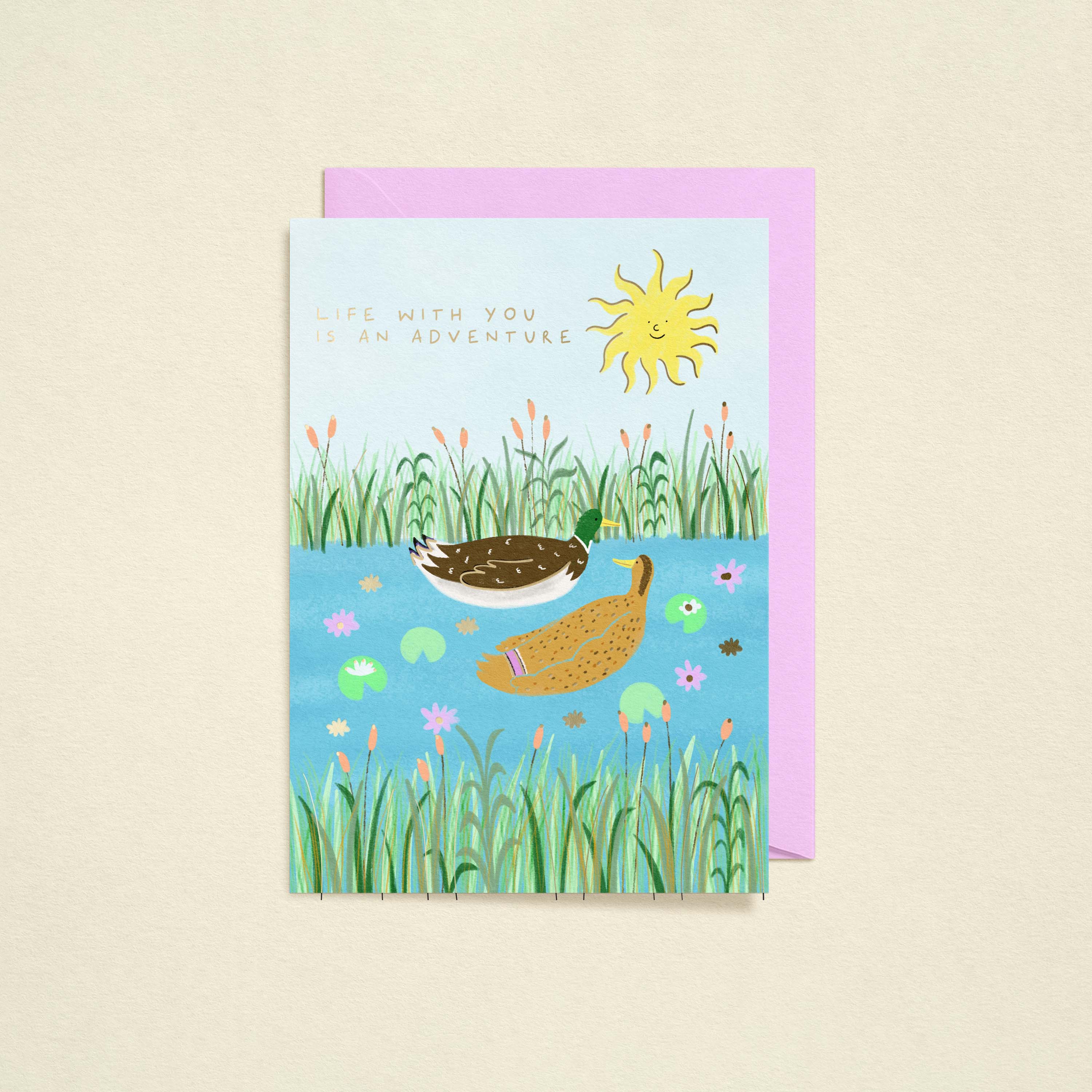 Life With You Is An Adventure Card