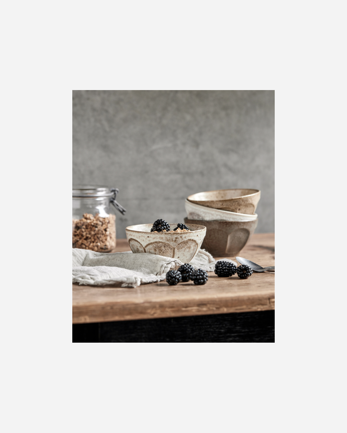 Arch Stoneware Bowl