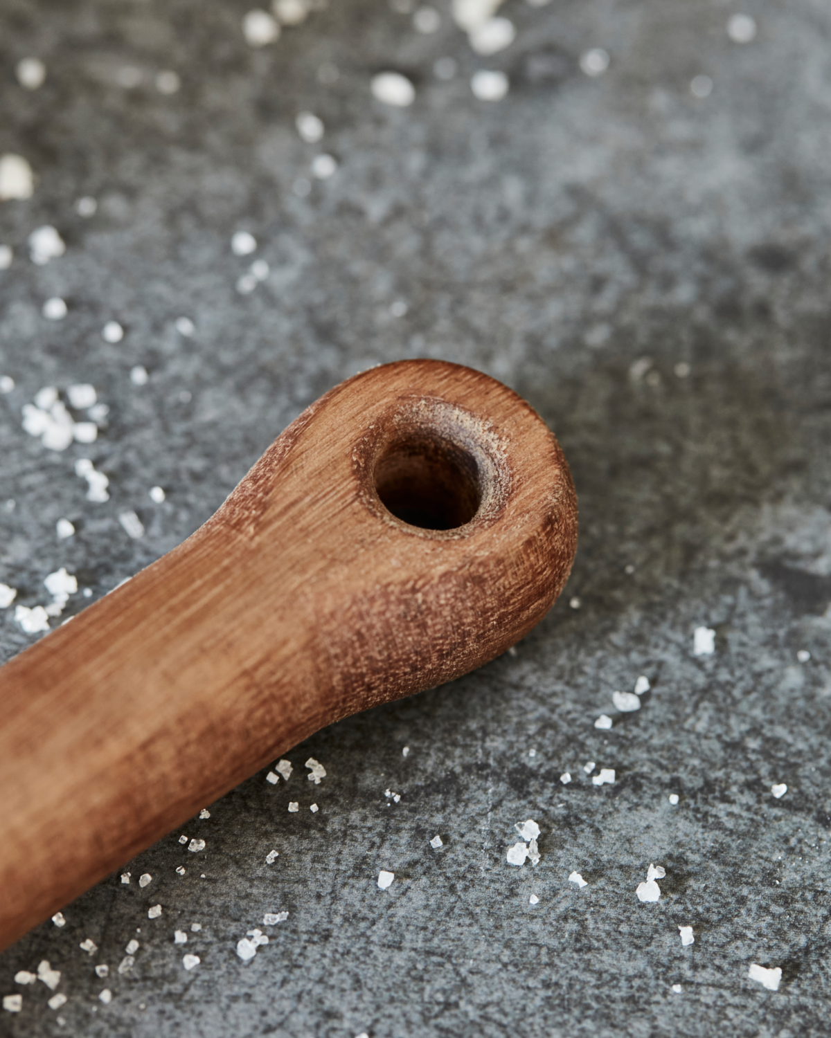 Small Wooden Scoop Spoon