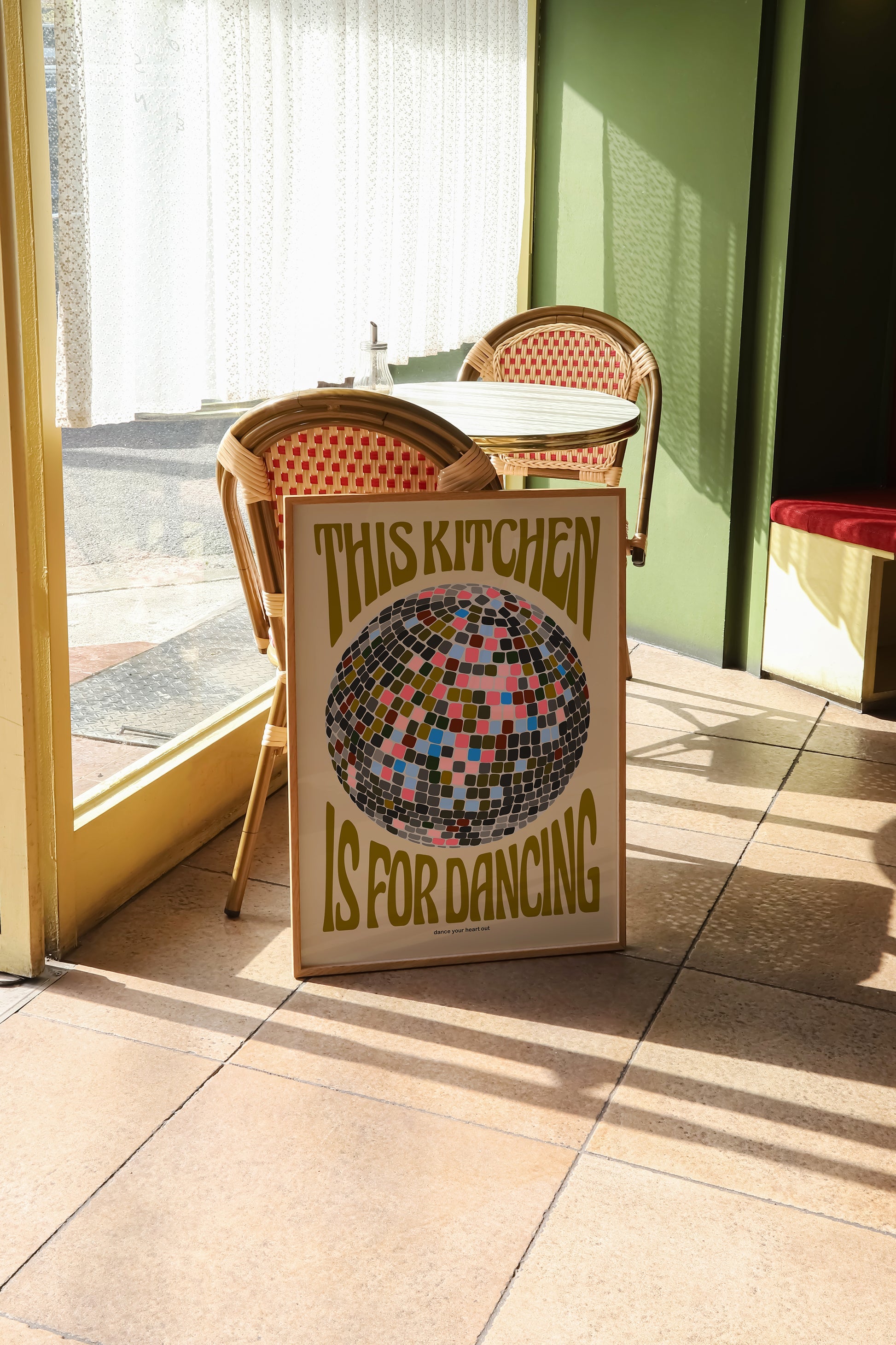 This Kitchen Is For Dancing Print