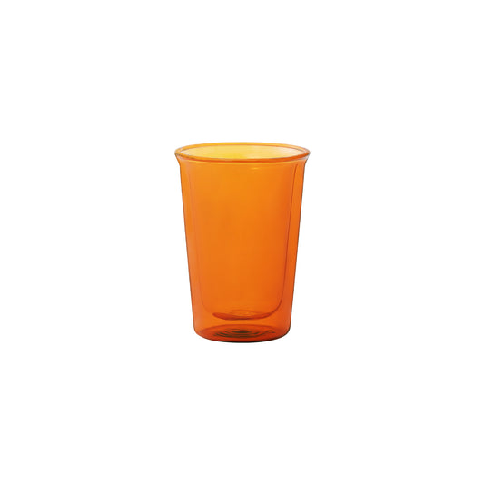 CAST AMBER Double Wall Glass (290ml)