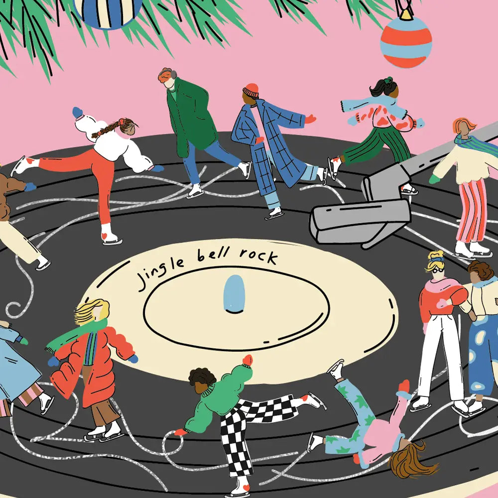 Jingle Bell Rock Christmas Card