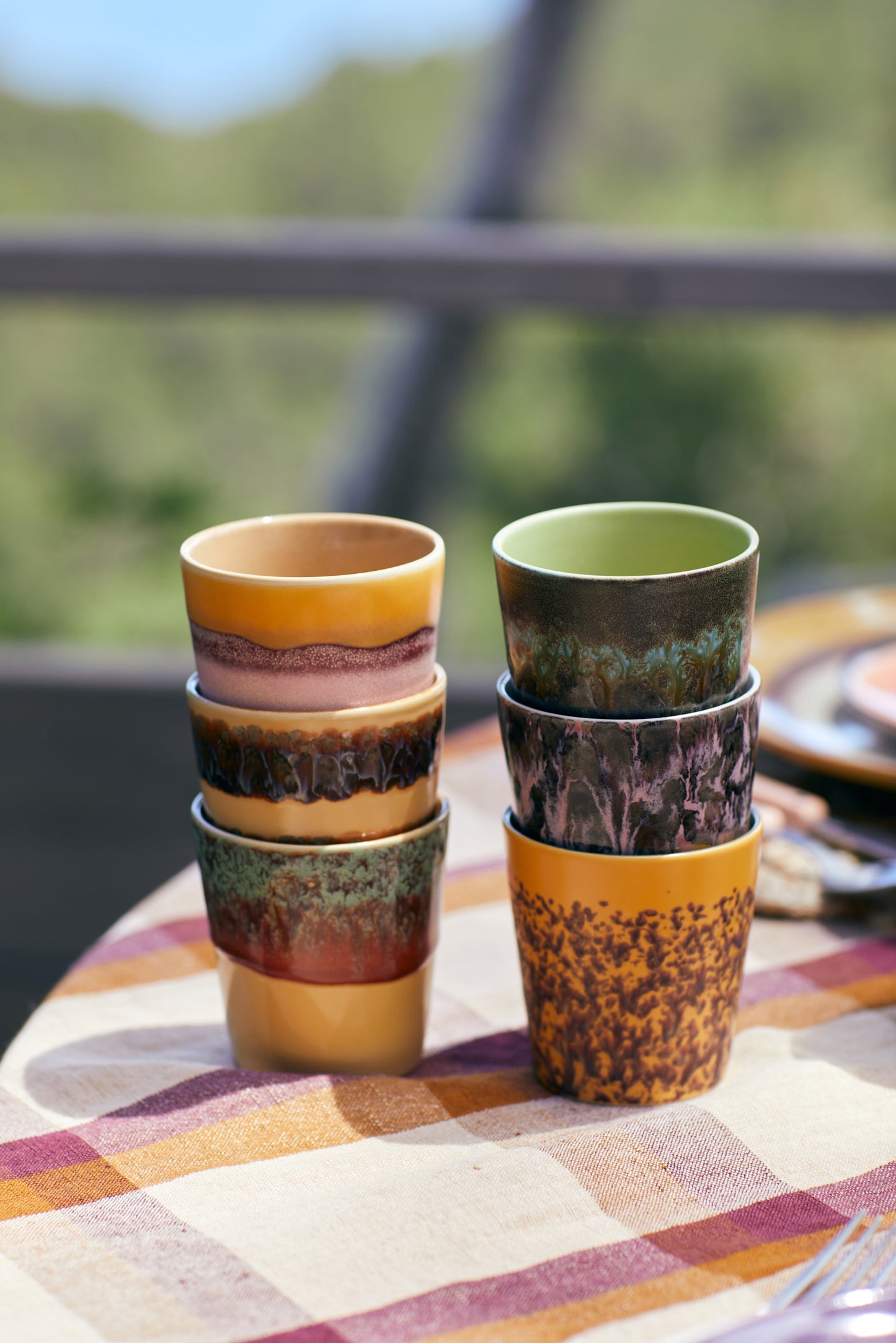 HKliving 70s Ceramics Coffee Mug - Bay