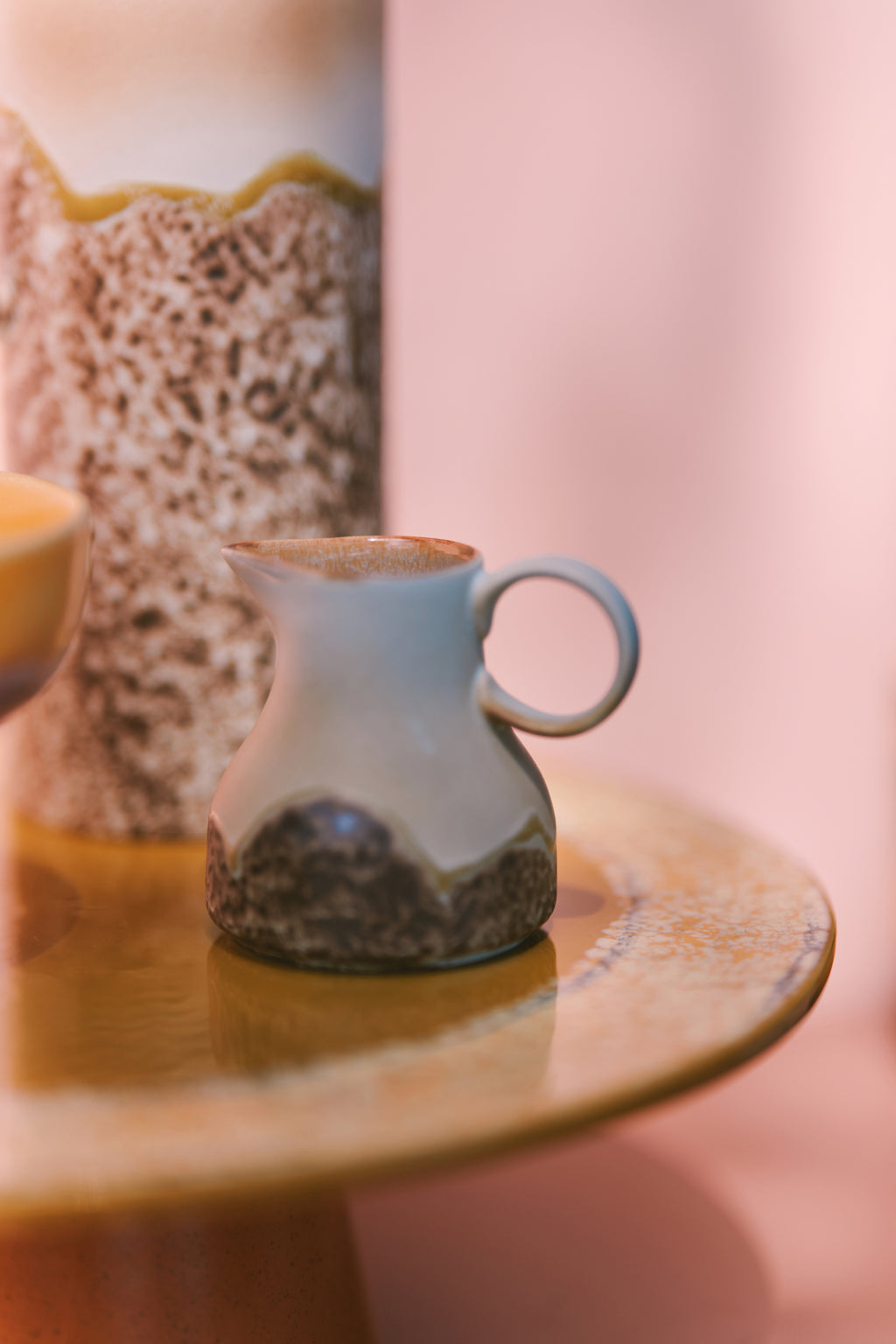 HKLIVING 70s Ceramics Milk Jug - Shell