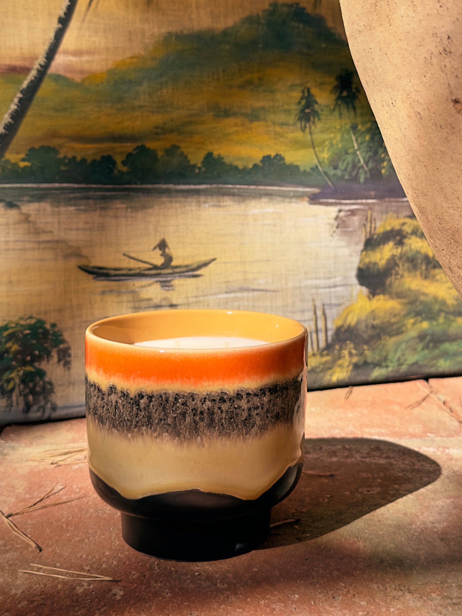 HKLIVING 70s Ceramics Candle - Tulum