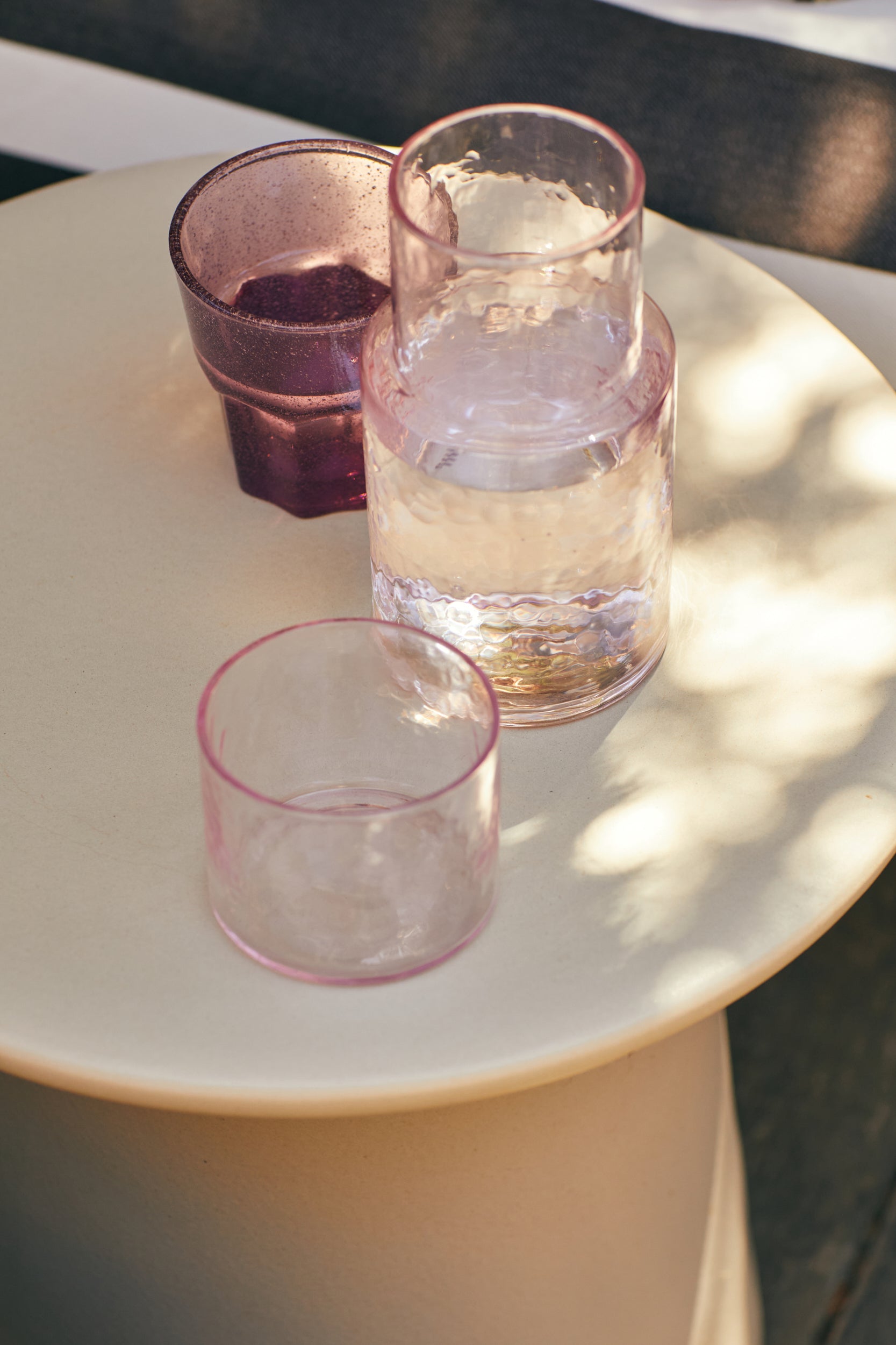 HKLIVING Tube Carafe - Blush