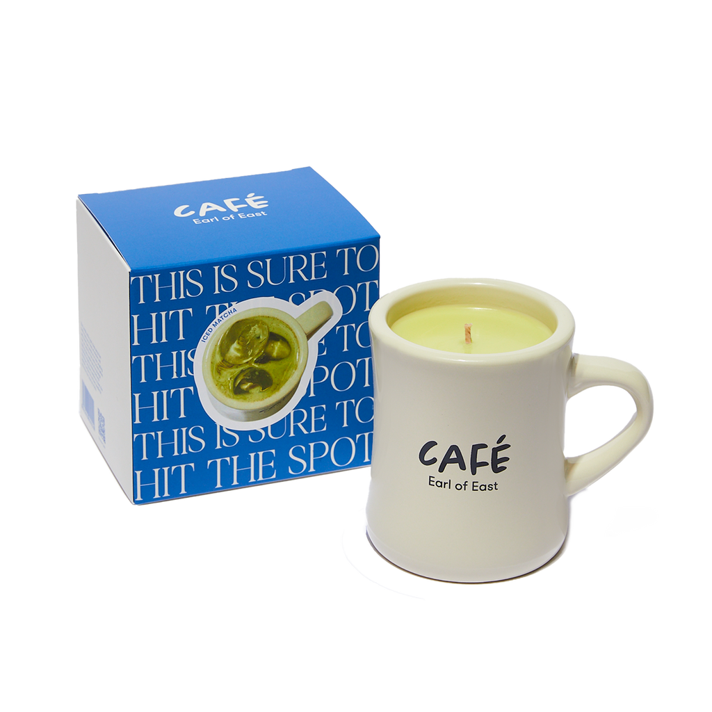 Earl Of East Café Candle - Iced Matcha