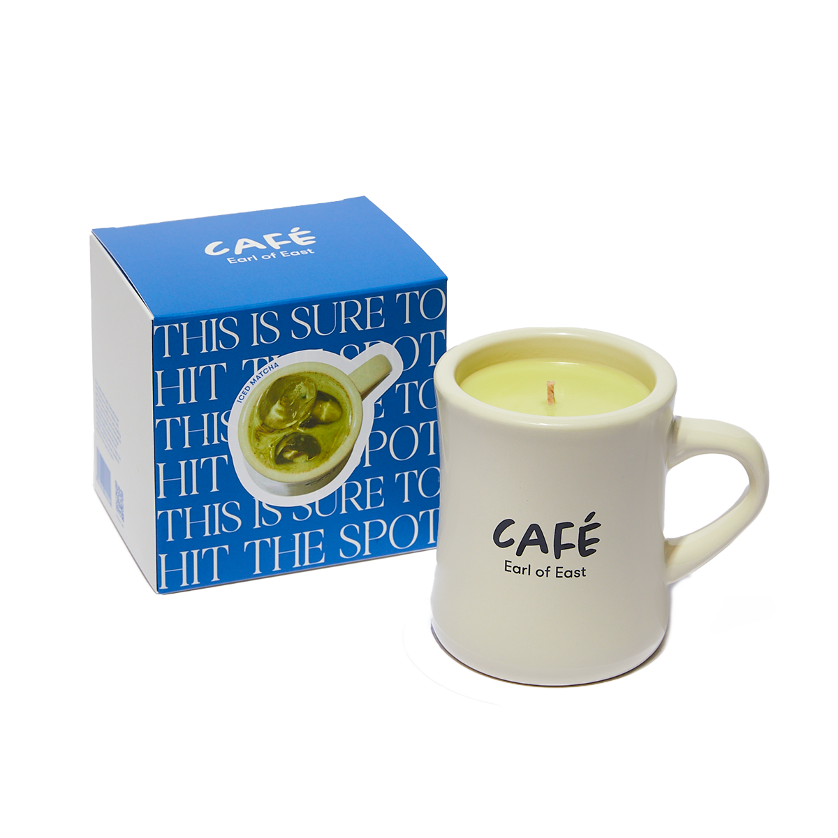 Earl Of East Café Candle - Iced Matcha