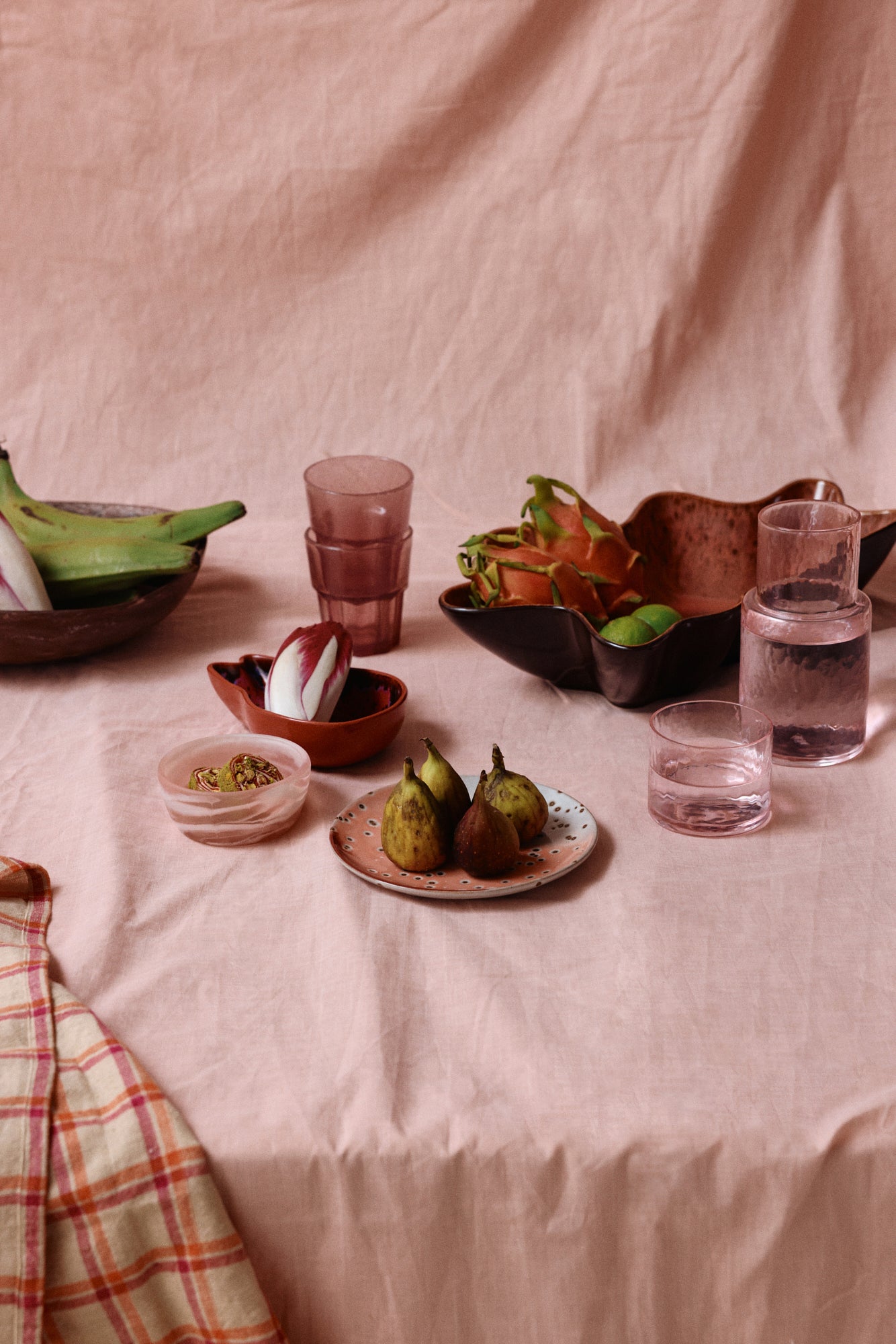 HKLIVING Tube Glass - Blush