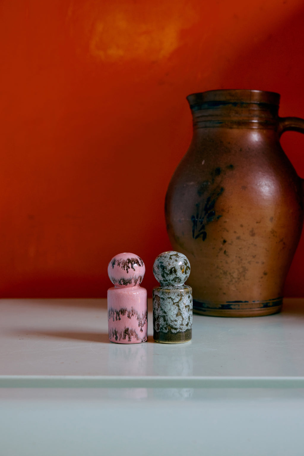 HKLIVING 70s Ceramics Salt & Pepper - Baroque