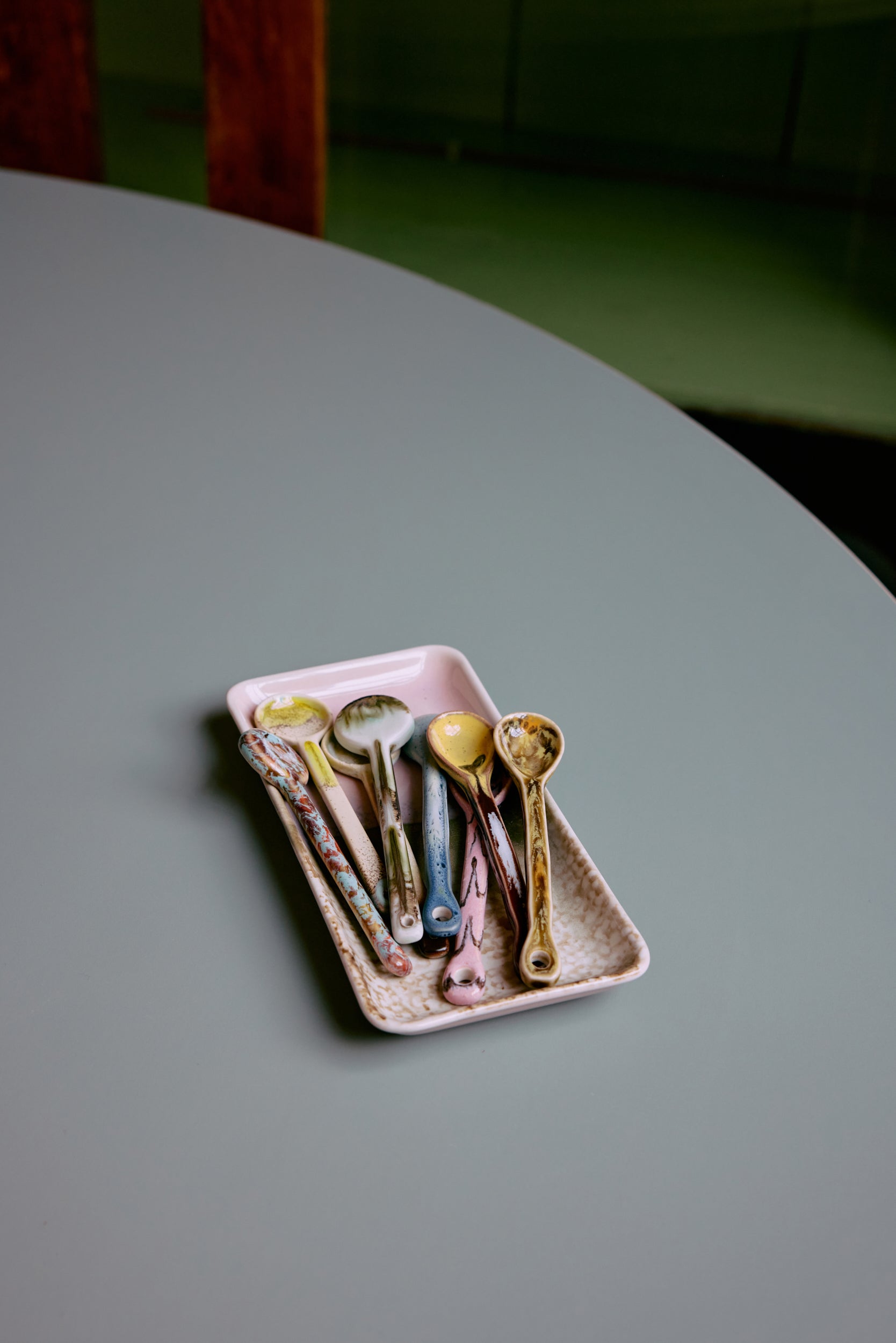 HKLIVING 70s Ceramics Small Tray - Muse