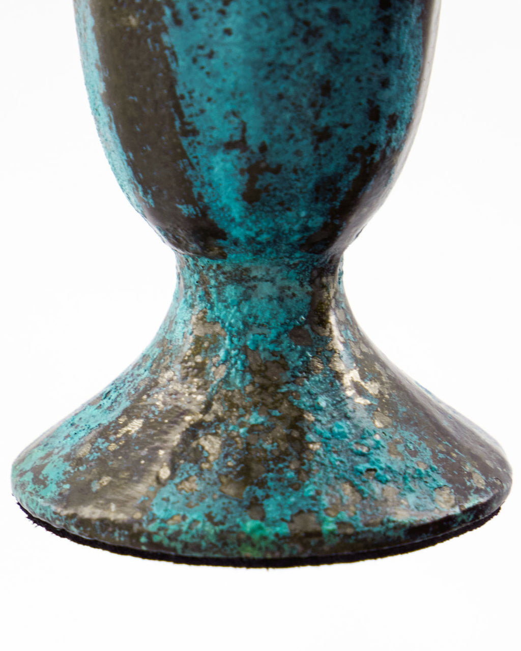 Antique Turquoise Candle Holder