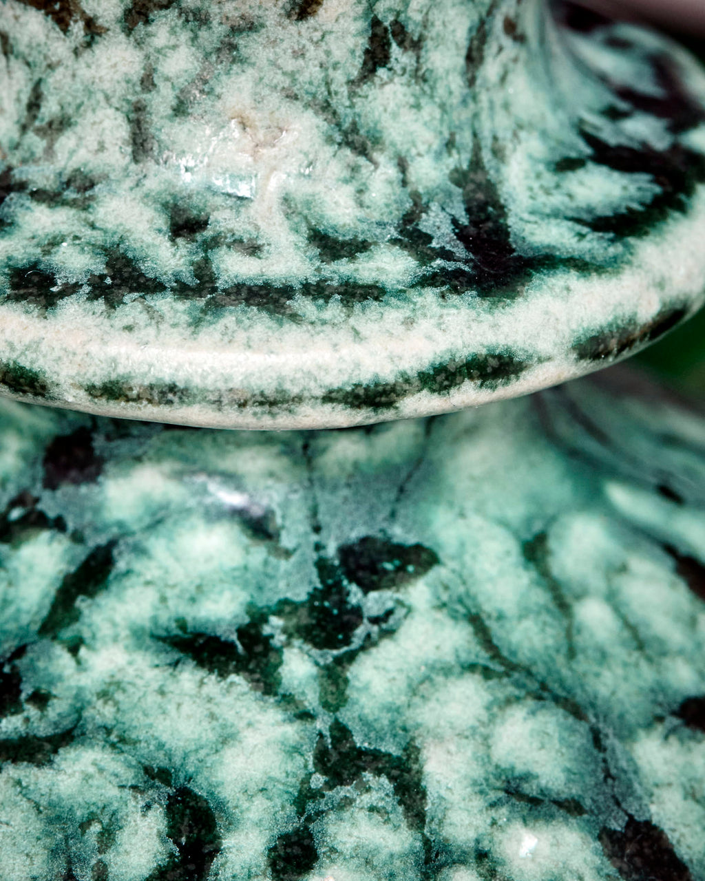 Kulu Green Candle Holder