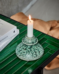 Kulu Green Candle Holder