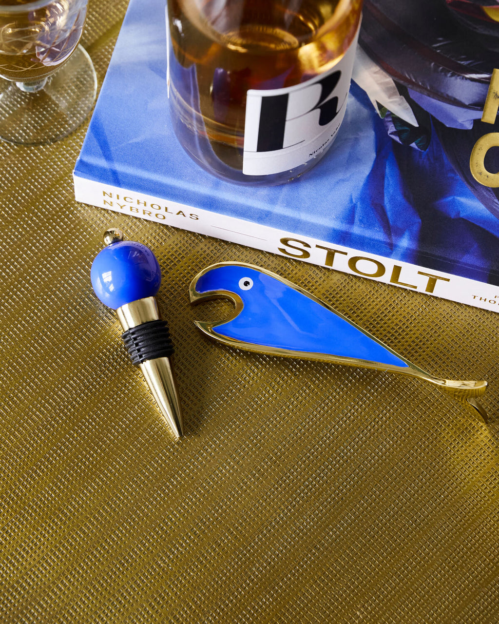 Bottle Opener and Stopper Gift Set