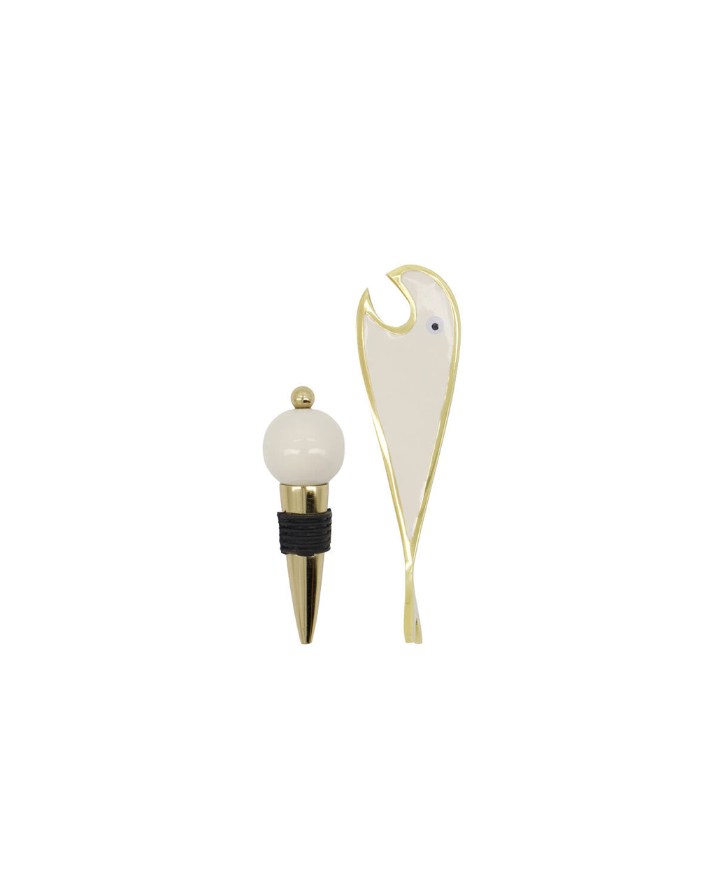 Bottle Opener and Stopper Gift Set