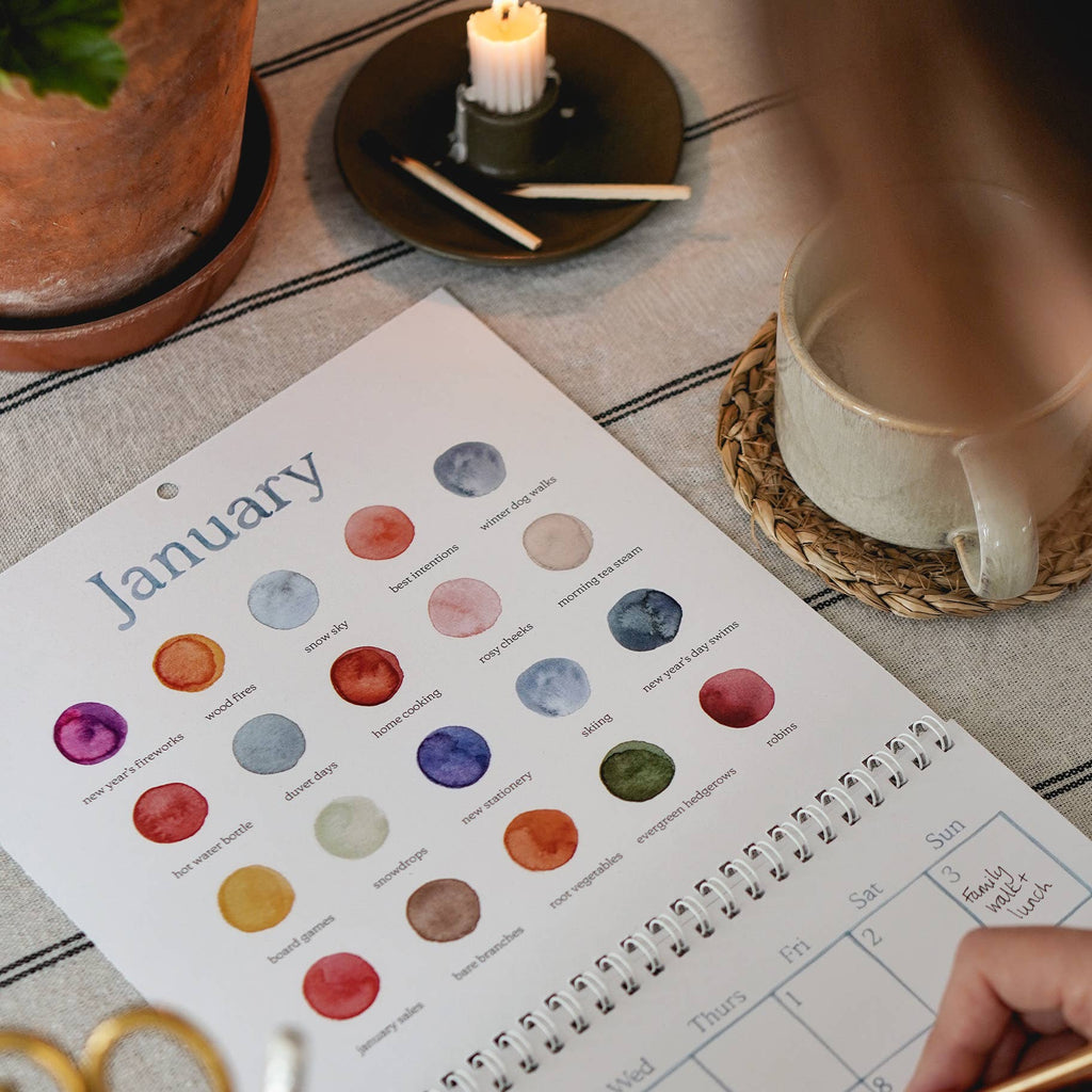 The Colours of the British Seasons - 2027 Wall Calendar