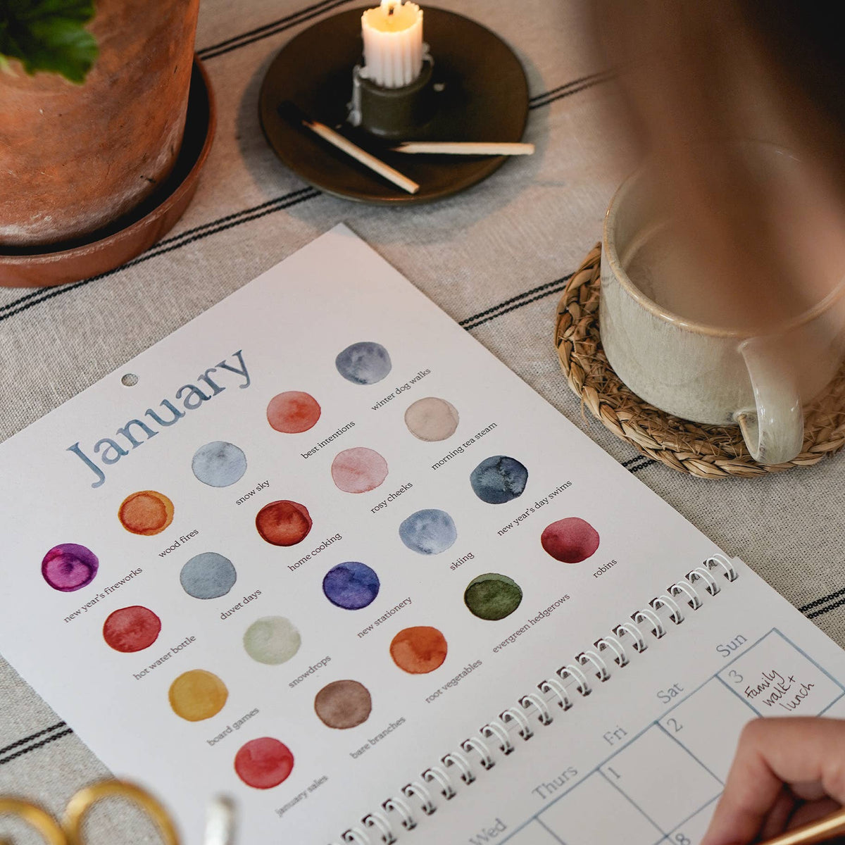 The Colours of the British Seasons - 2027 Wall Calendar