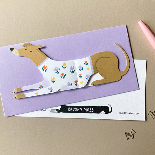Bunny - Long Doggo Card
