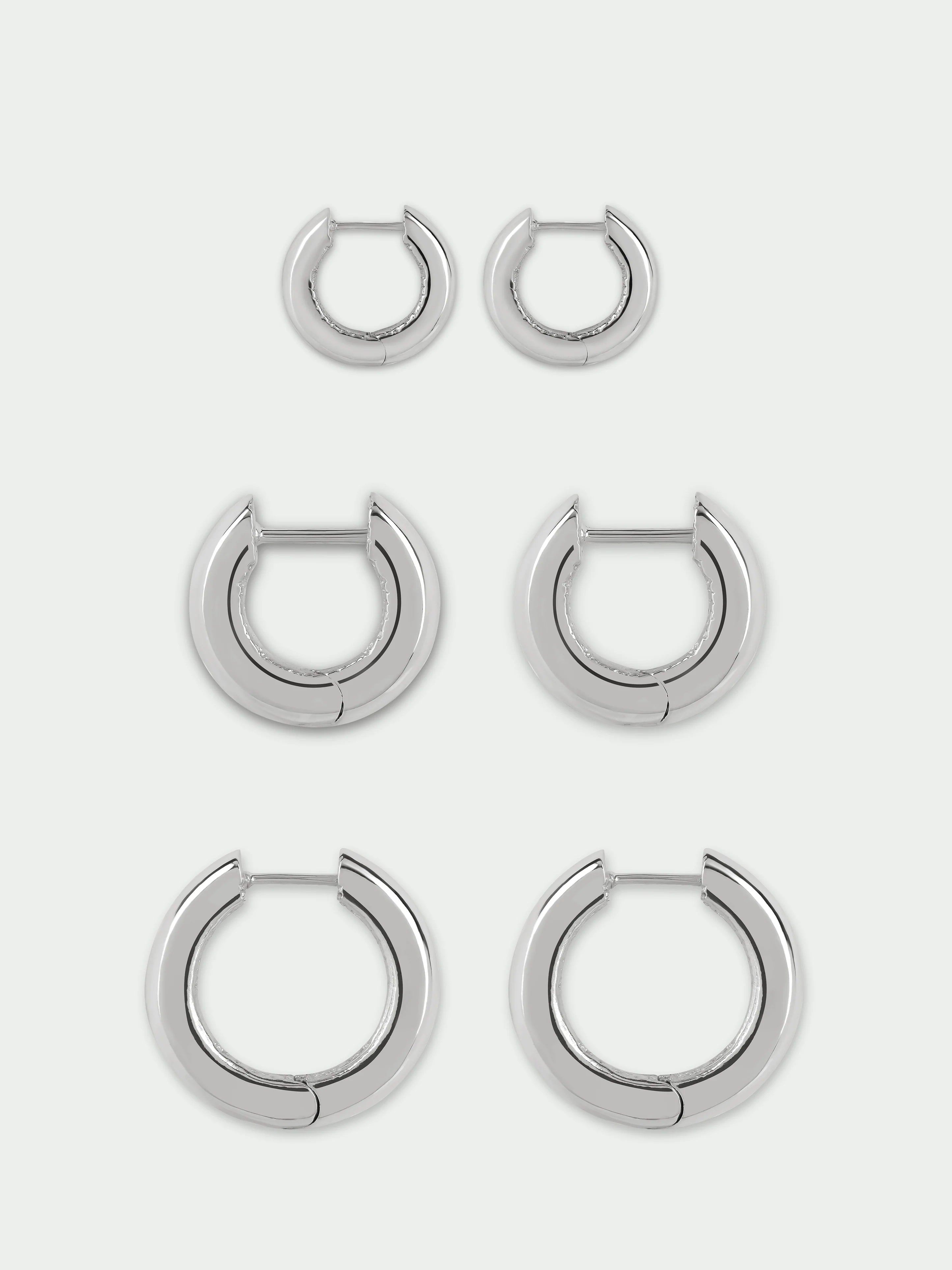 Shade Earrings - Silver