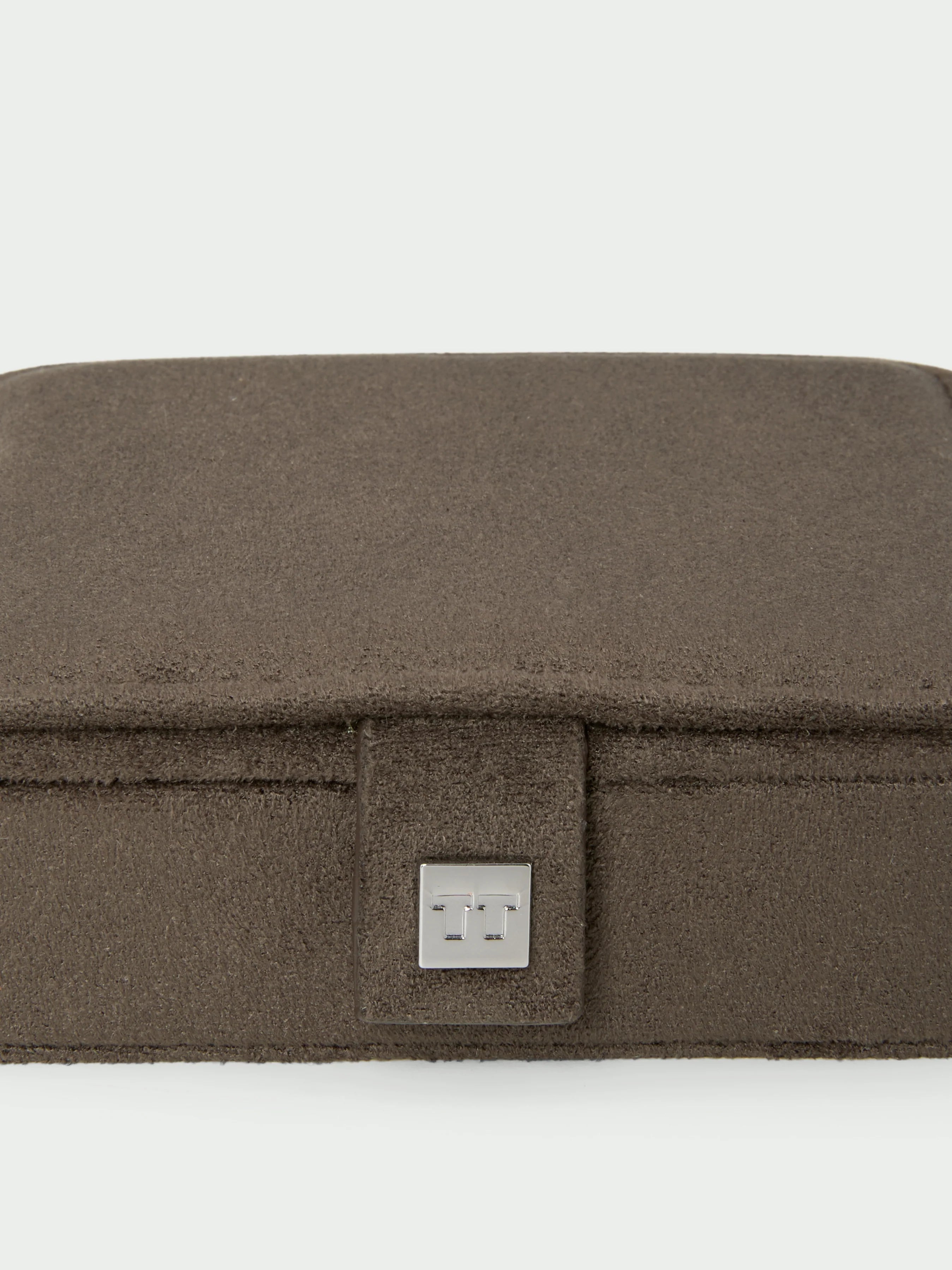 Edge Mini Suede Jewellery Box
