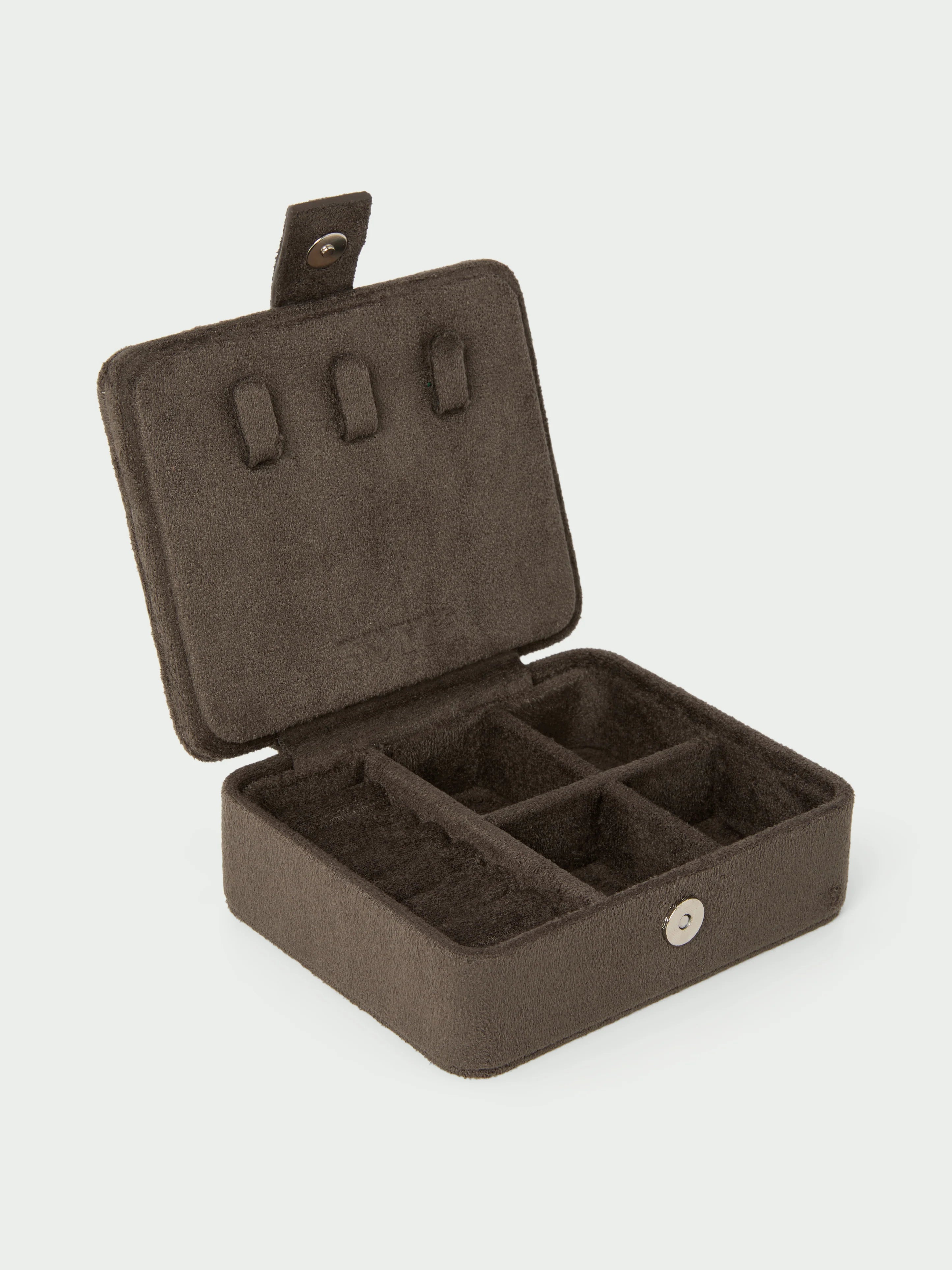 Edge Mini Suede Jewellery Box