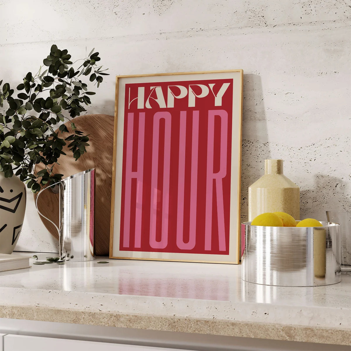 Happy Hour Print - A2