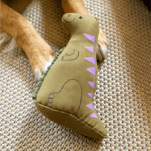 Iggy The Iguanodon Dinosaur Dog Toy
