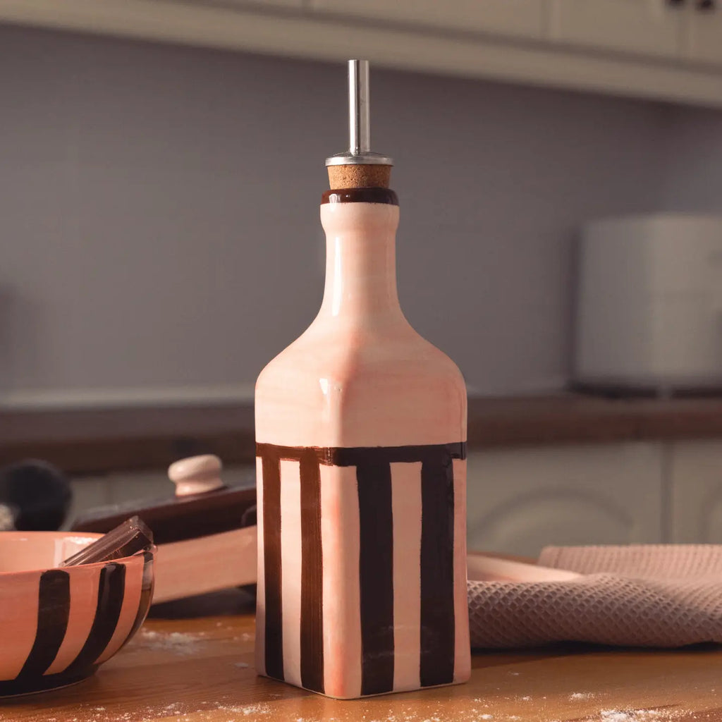 Handmade Ceramic Oil Dispenser - Square