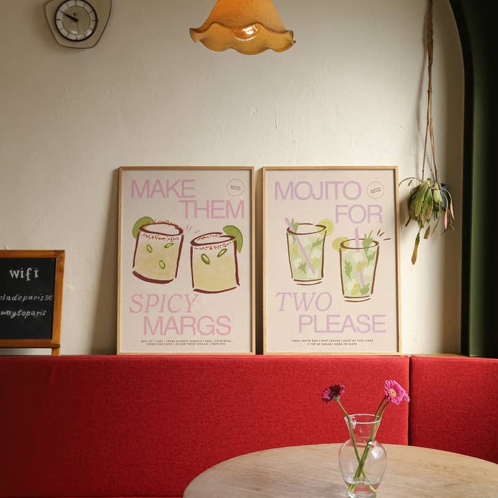 Mojito Print - Lilac