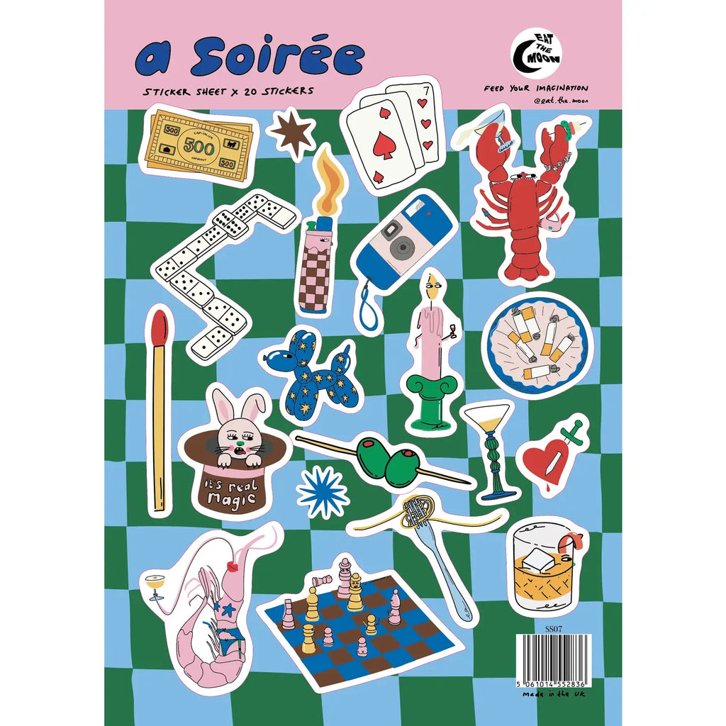 A Soirée Sticker Sheet