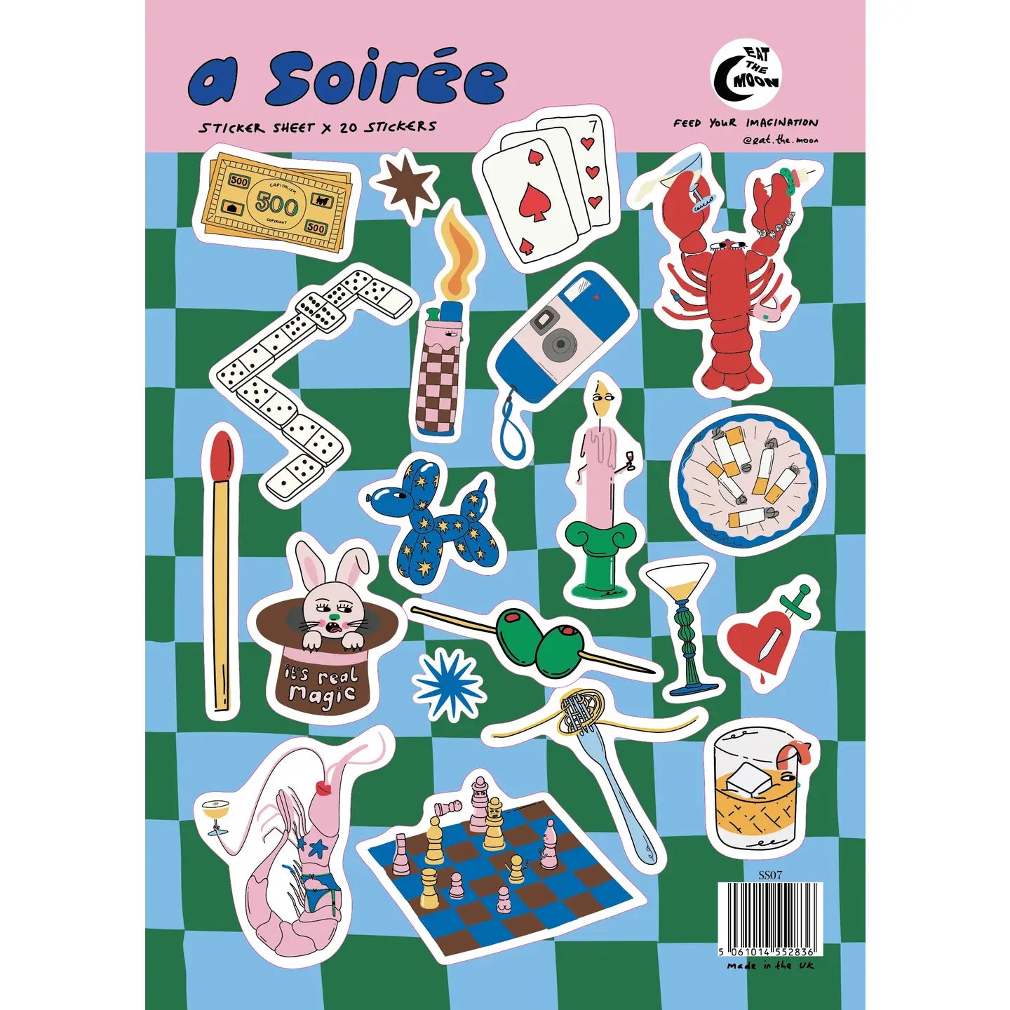 A Soirée Sticker Sheet
