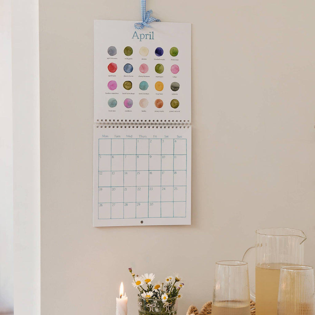 The Colours of the British Seasons - 2027 Wall Calendar